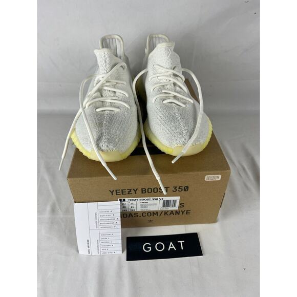 Adidas Yeezy Boost 350 V2 Low Cream White / Triple White Size 11.5 CP9366 w/ Box main image 6
